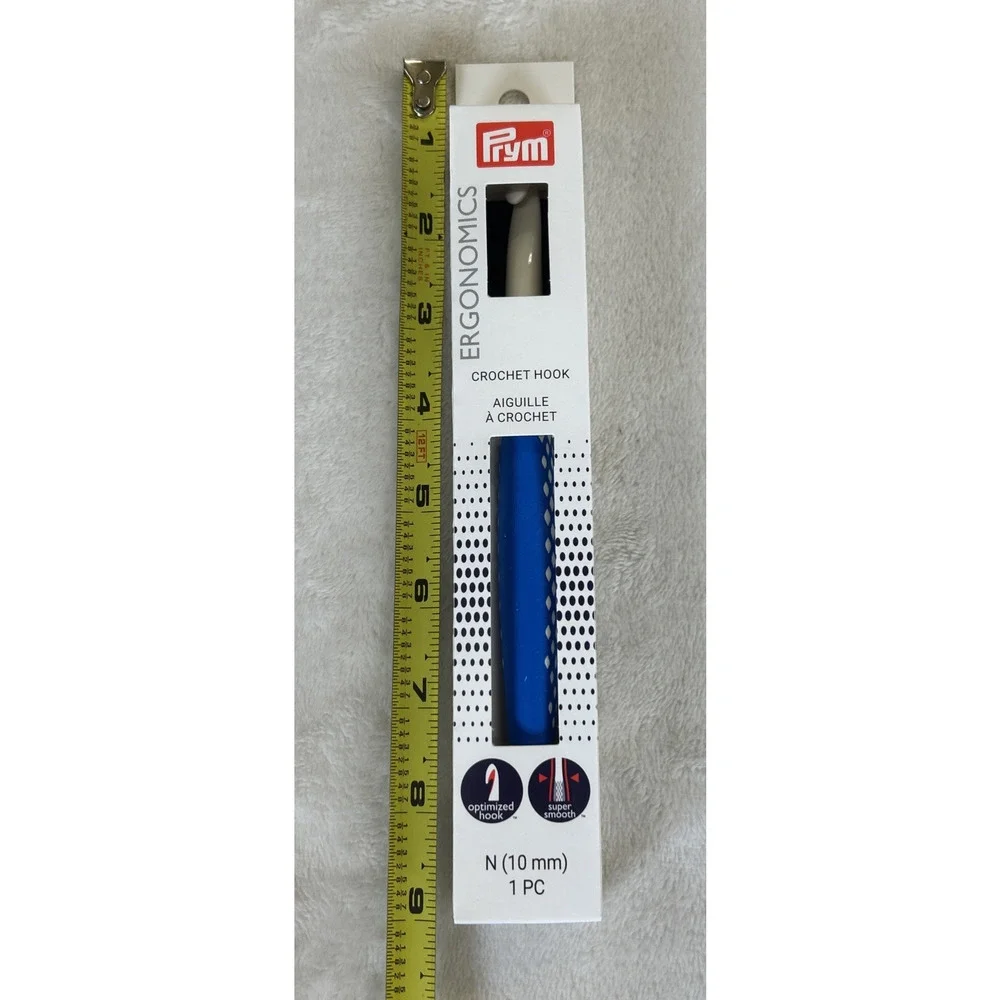 PRYM Ergonomics Crochet Hook Set of 6 Lot SEALED NEW E G 7 J 7mm N: Multicolor